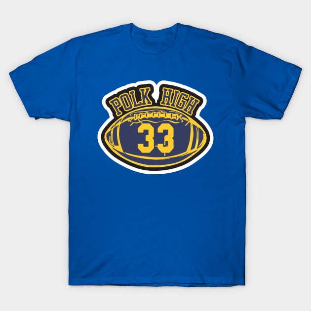 Polk High #33 - Al Bundy T-Shirt by Geminiguys